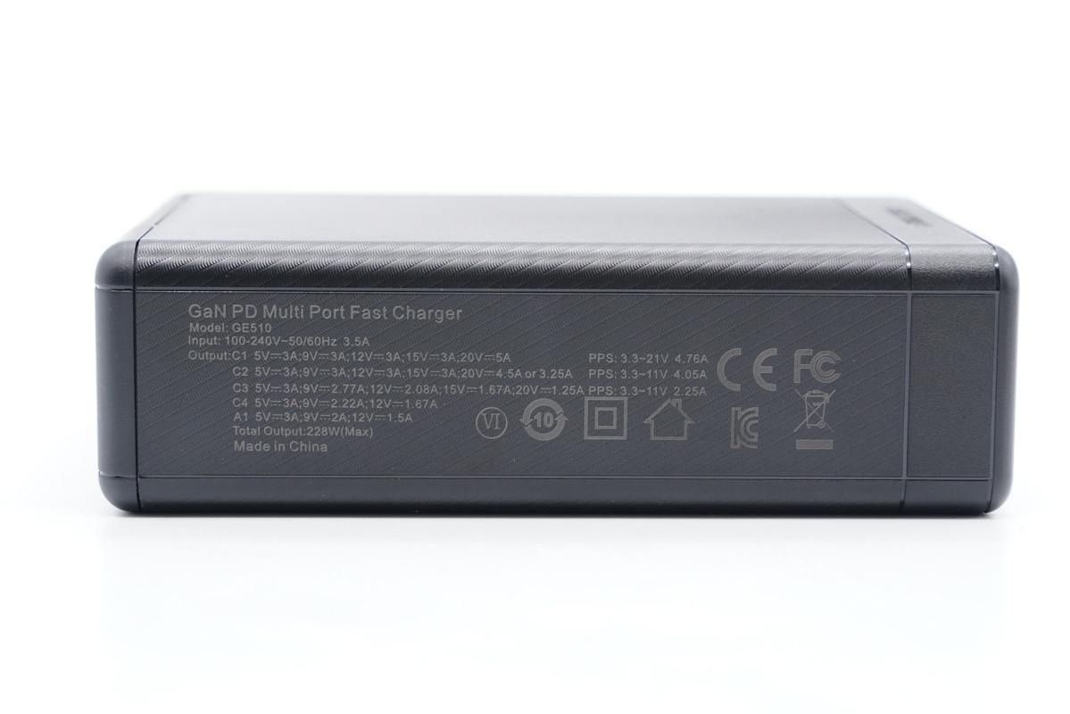拆解報(bào)告：華科生 230W 4C1A氮化鎵桌面充GE510-充電頭網(wǎng)