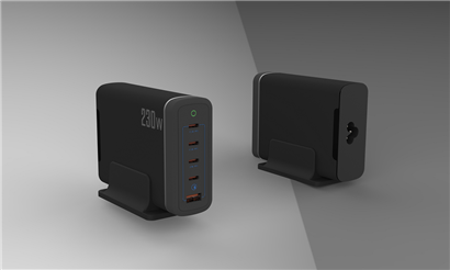 拆解報(bào)告：華科生 230W 4C1A氮化鎵桌面充GE510